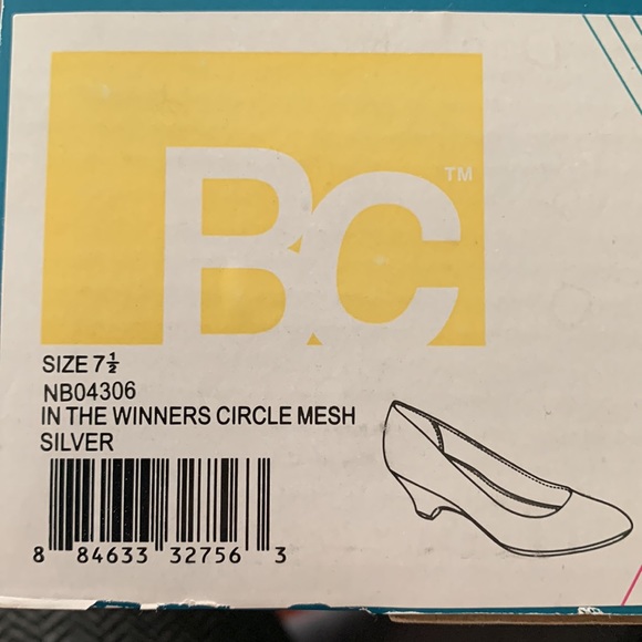 Shimmery low heel BC shoes - Picture 5 of 8